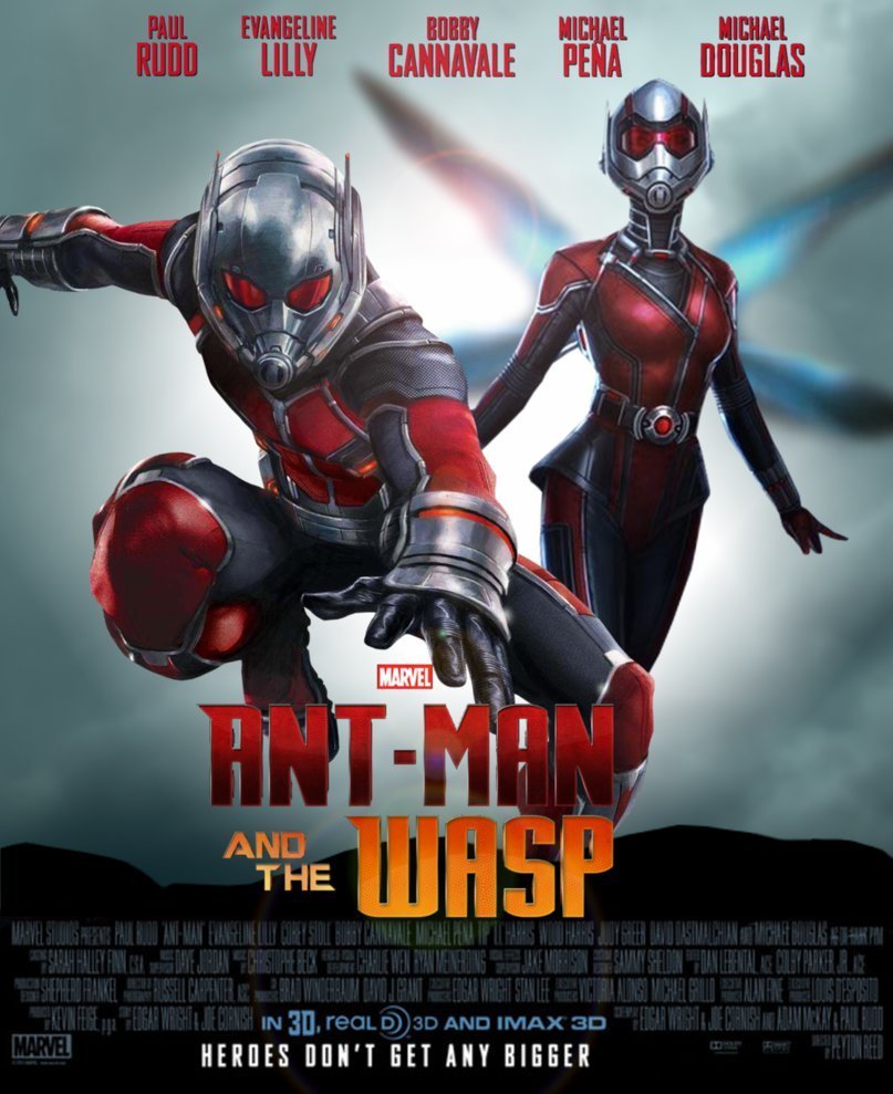 Resultado de imagem para ant-man and the wasp 2018 posters