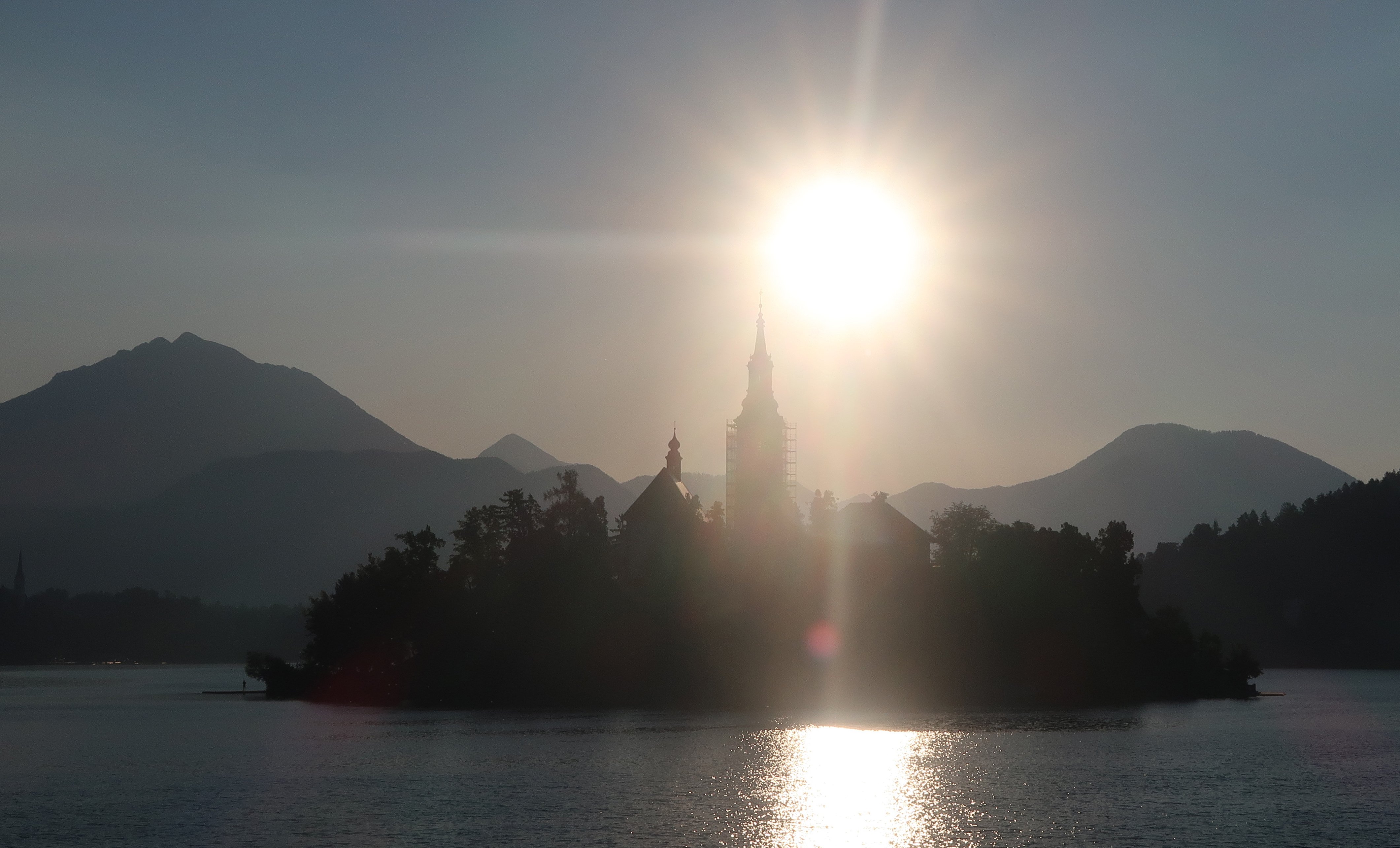 Lake Bled Sun