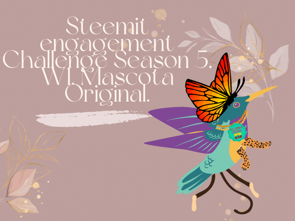 Steemit engagement Challenge Season 5, W1. Mascota Original. (1).gif