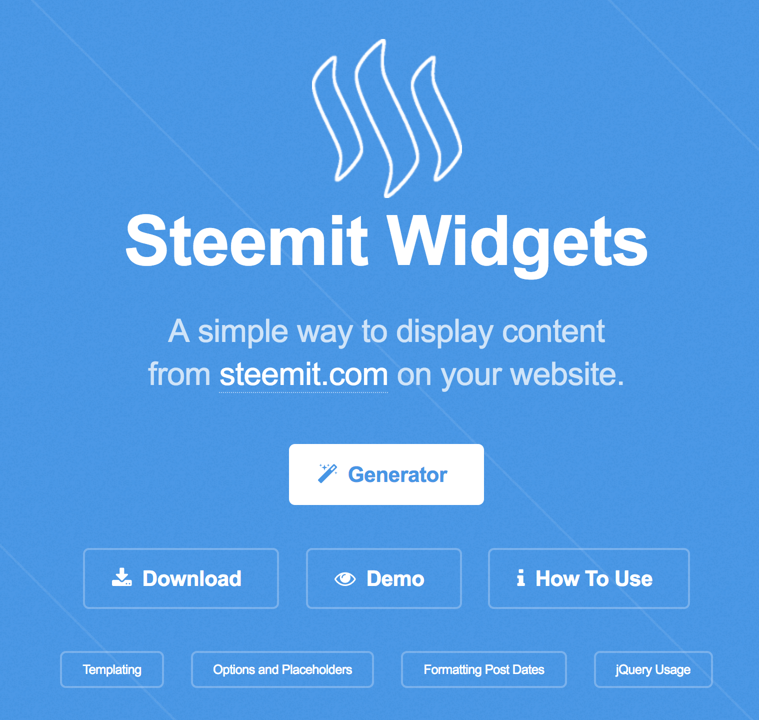Steem Widgets.png