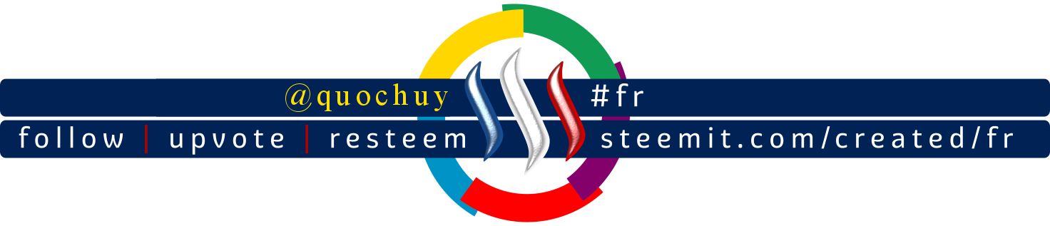 Steemit French community banner