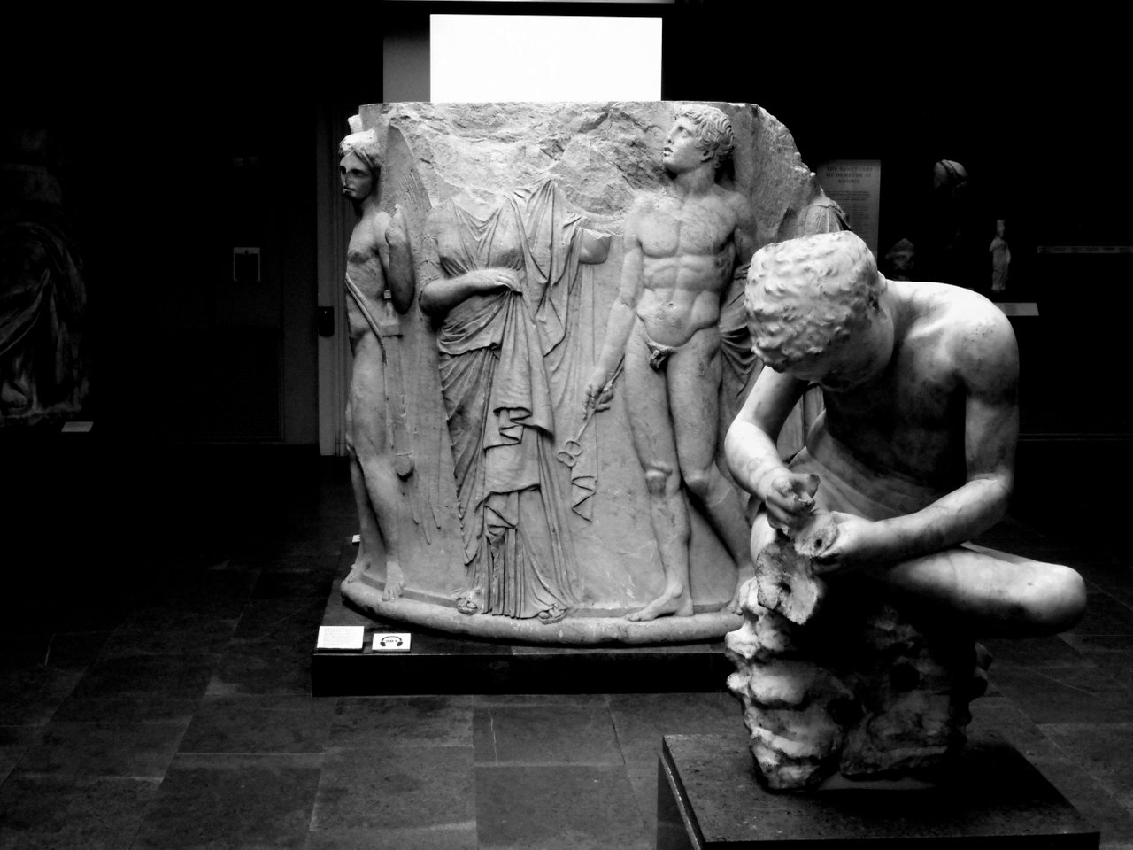 Boy with Thorn - Column Drum From Ephesus (italy best photo).JPG