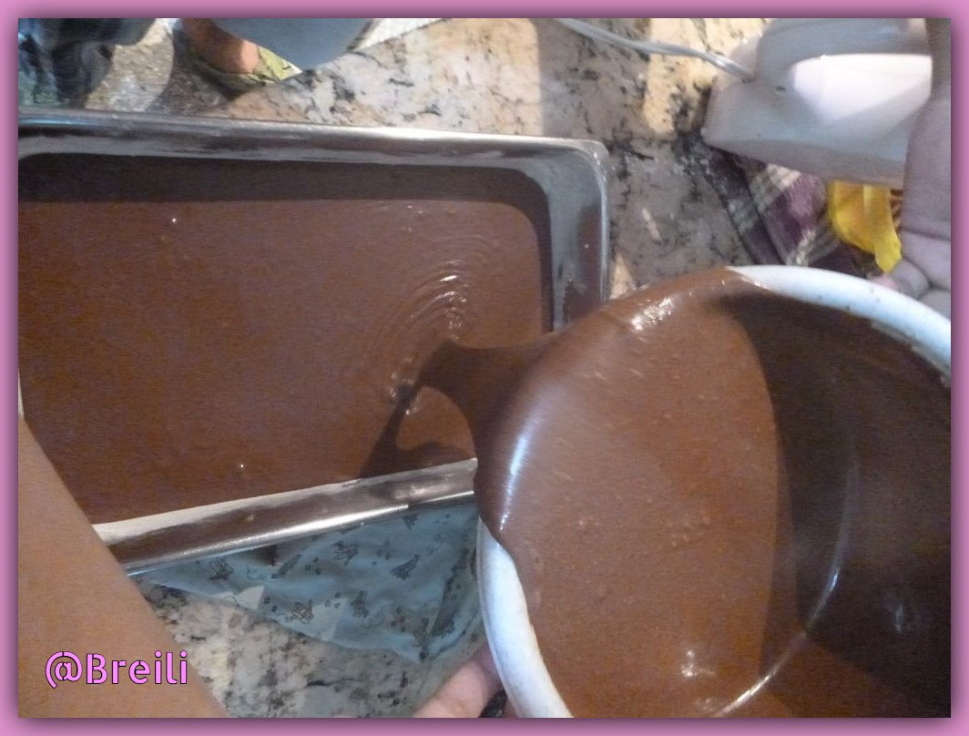 torta de chocolate