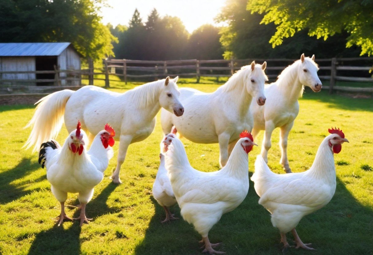 pikaso_texttoimage_white-animals-chickens-white-horses-at-a-luminous-.jpeg