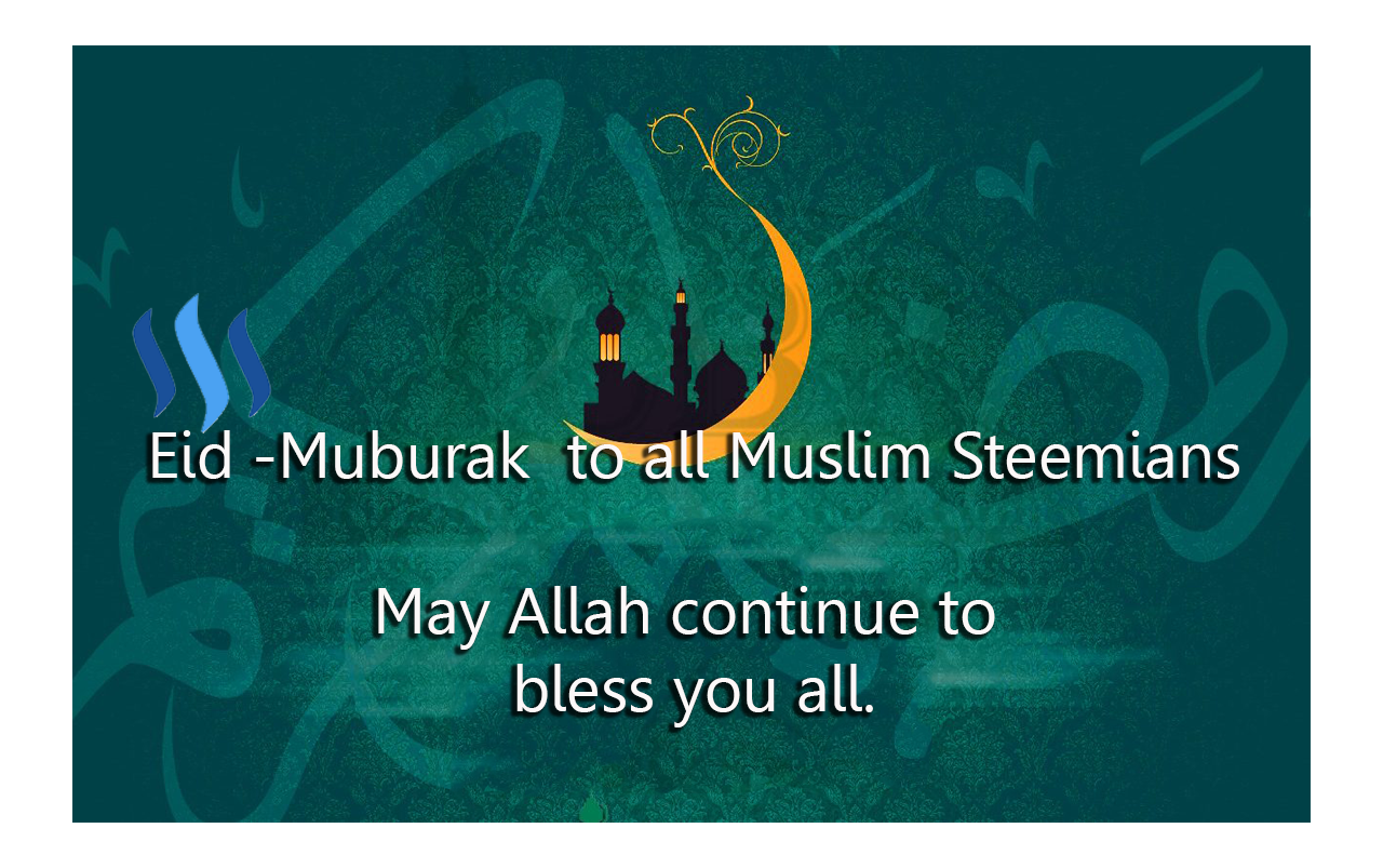 Eid Mubarak Steempeak