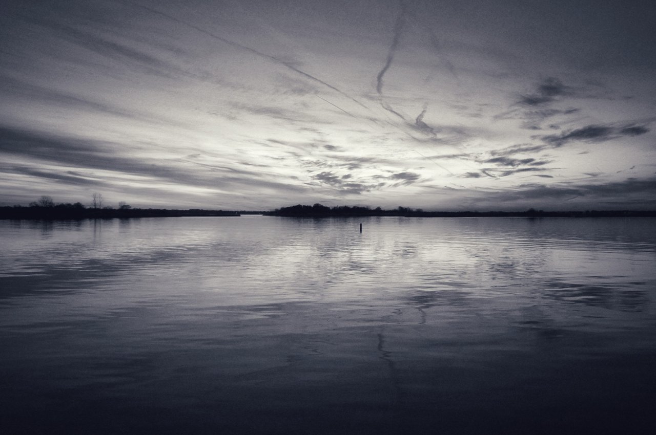 Kelowna Lake Night - BW.jpeg