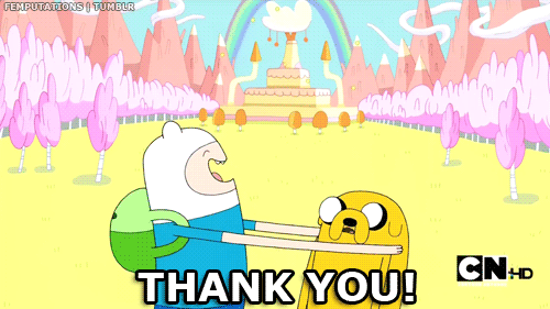 adventure time thank you.gif