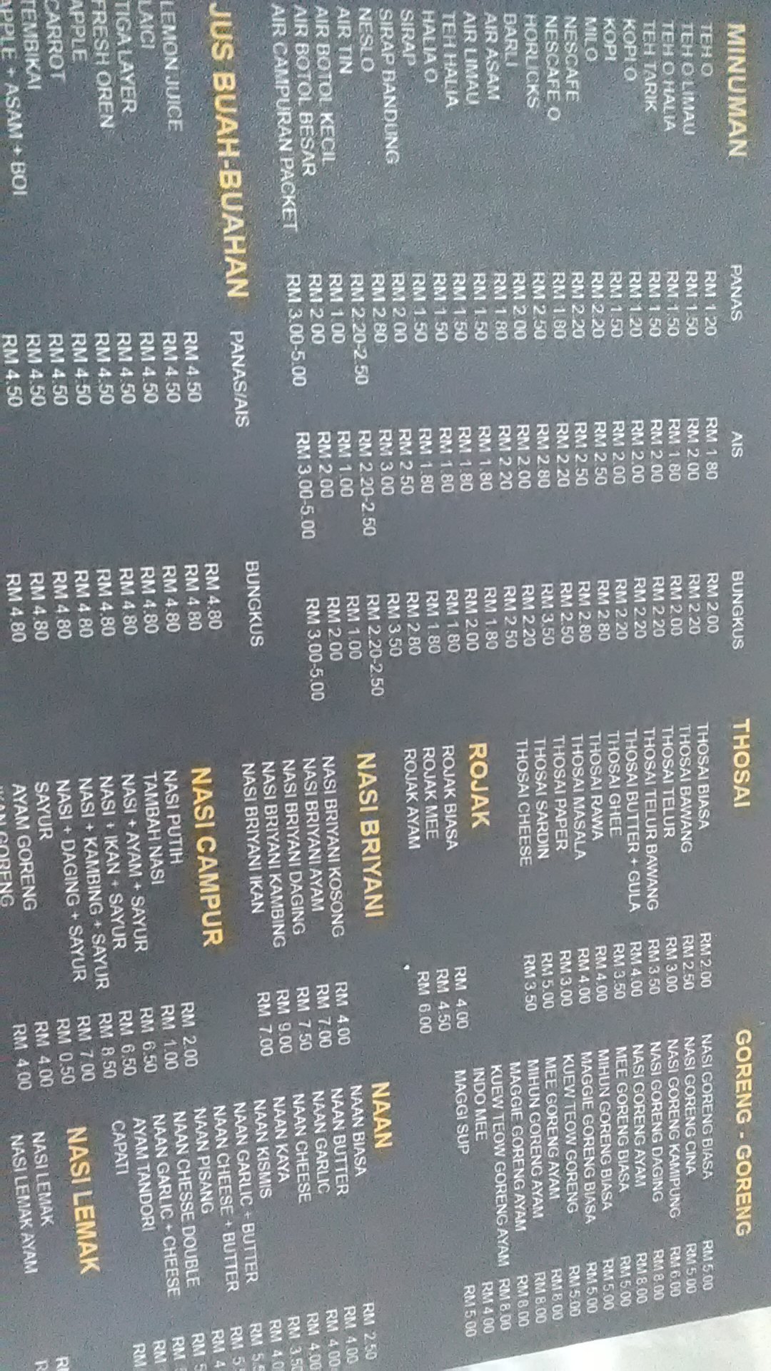 This Is Food And Drinks Menu Steemkr