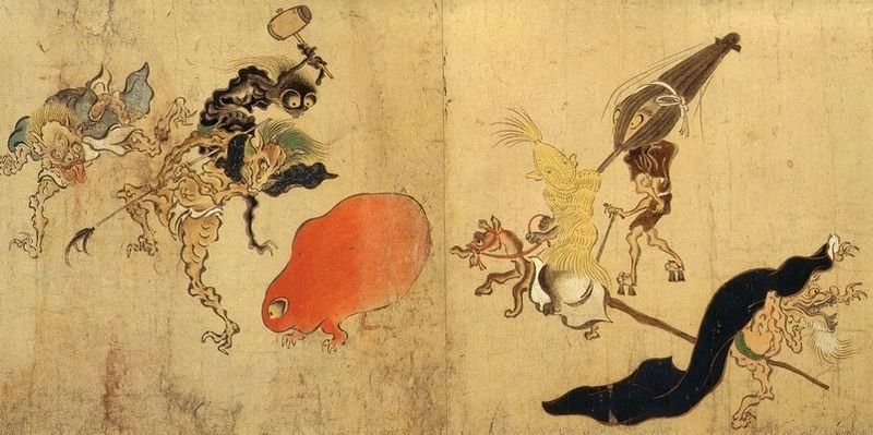 800px-Hyakki-Yagyo-Emaki_Tsukumogami_1.jpg
