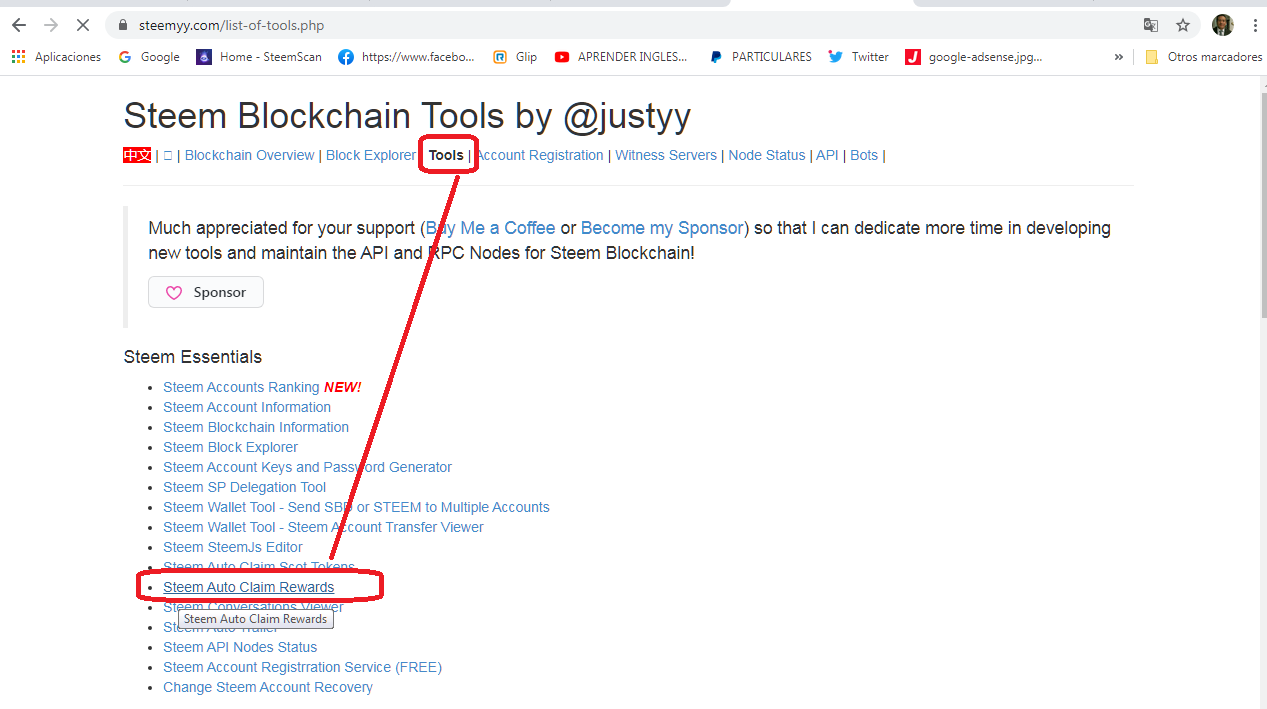 acceso  a steem auto claim rewards.png