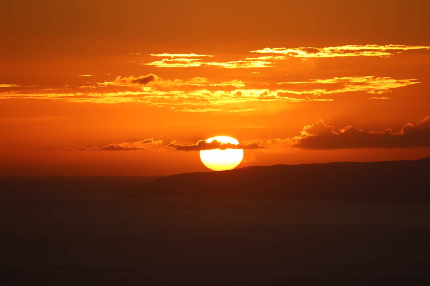 Maui Sunset from Upcountry!