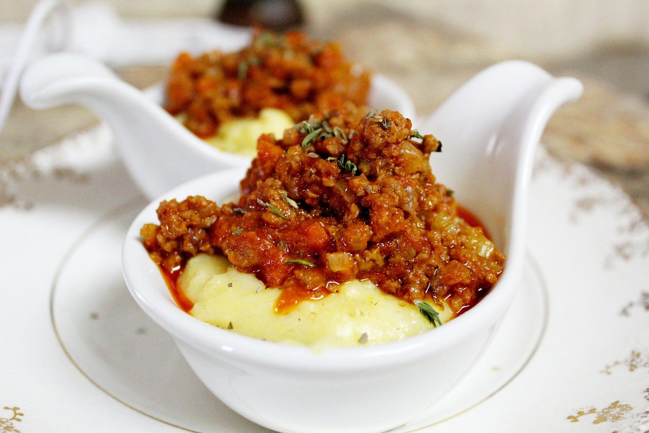 Polenta with meat and tomato sauce.jpg