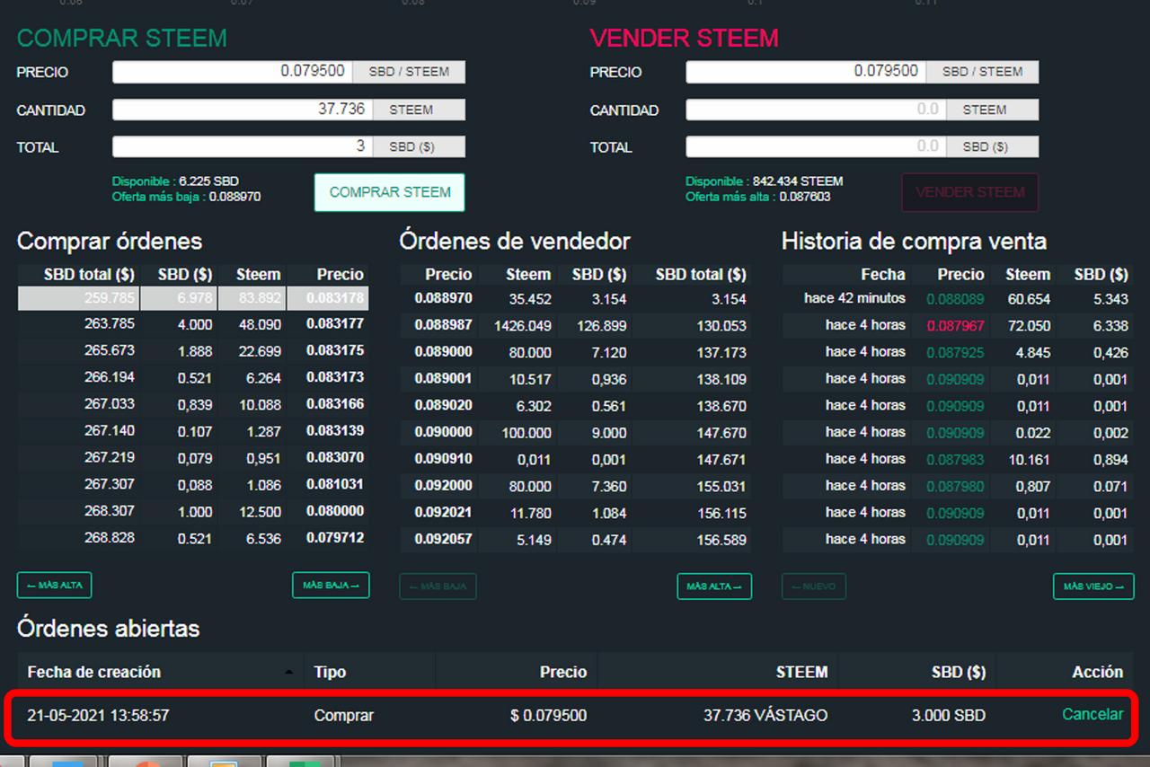 Cambio de SBD a Steem en mercado 8.png