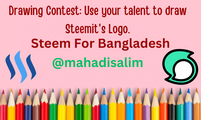 Drawing Contest Use your talent to draw Steemit's Logo..png