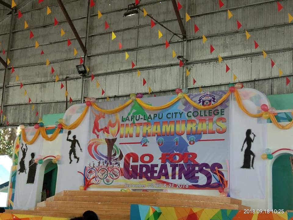 Lapu Lapu City College Intramurals 18 Go For Greatness Ulog 50 Steemkr