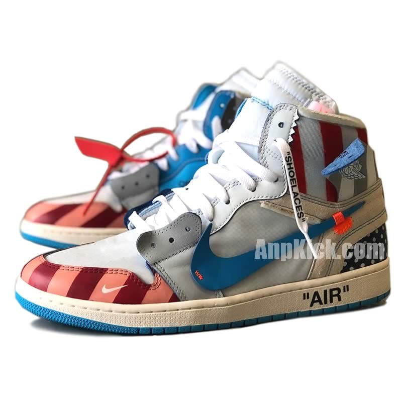 Air jordan 1 off white parra discount