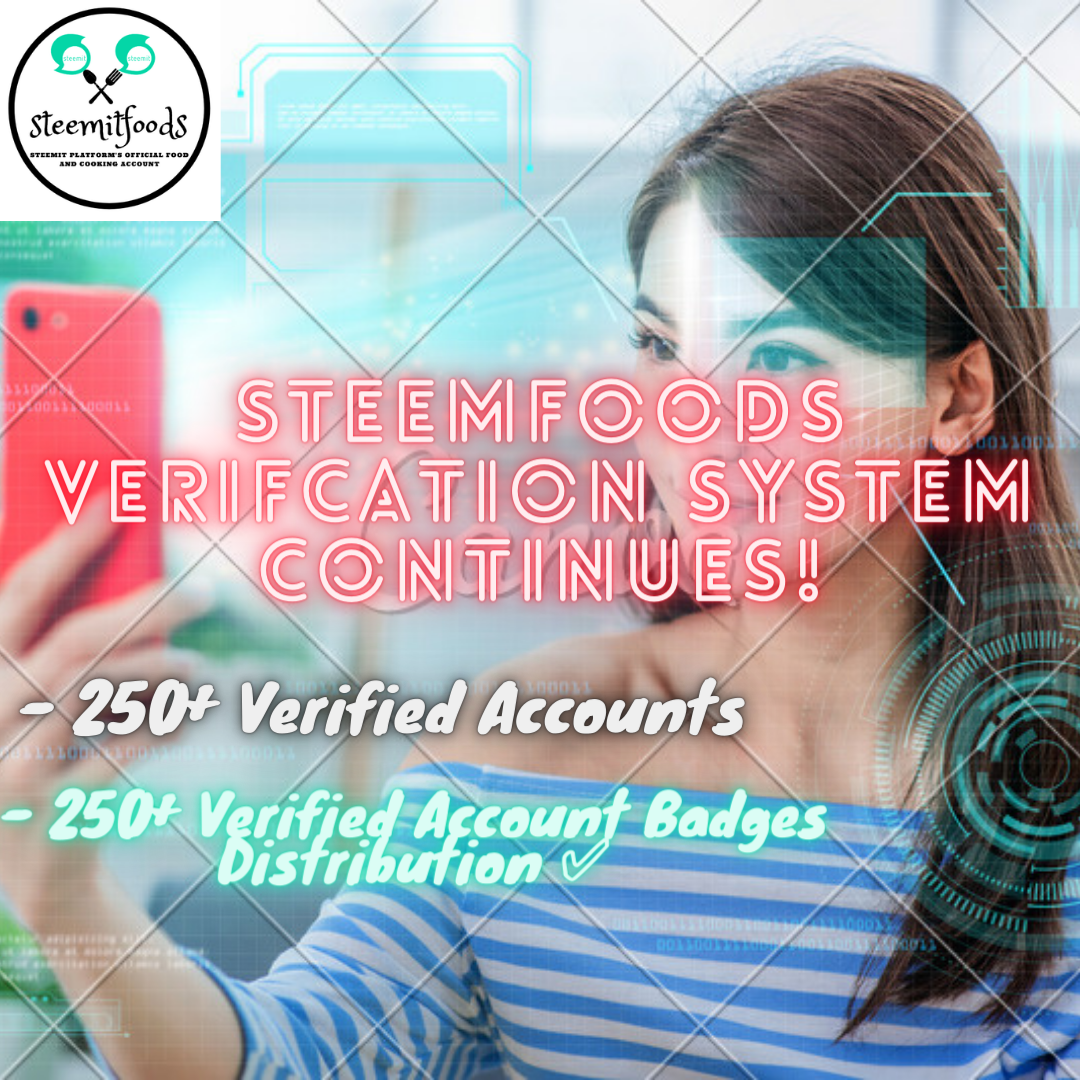 SteemFoods Verification System Contın.png