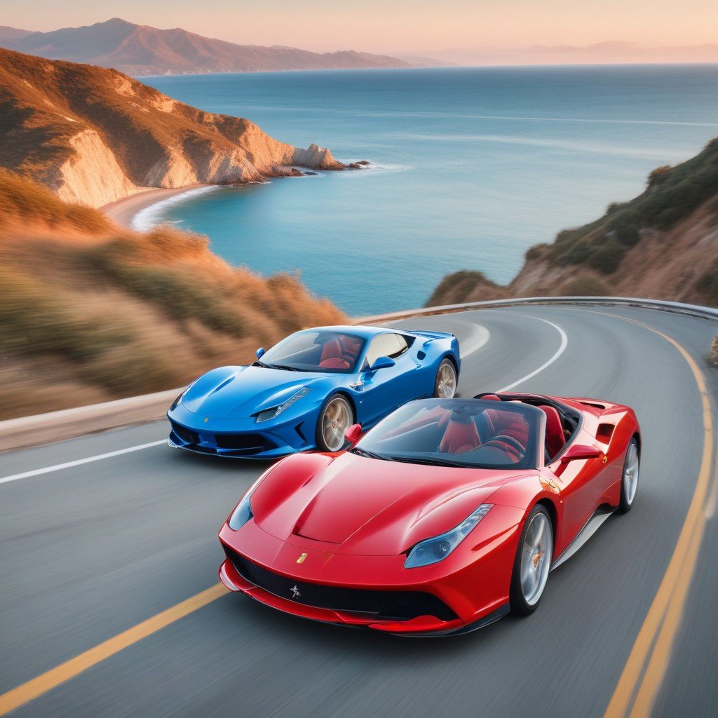 pikaso_texttoimage_sports-red-blue-cars-Ferrari.jpeg