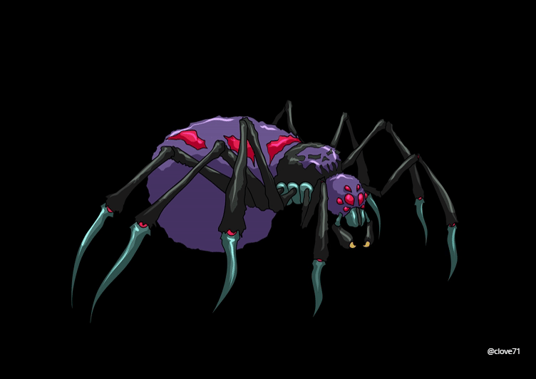 Haunted Spider (752px, 5fps).gif