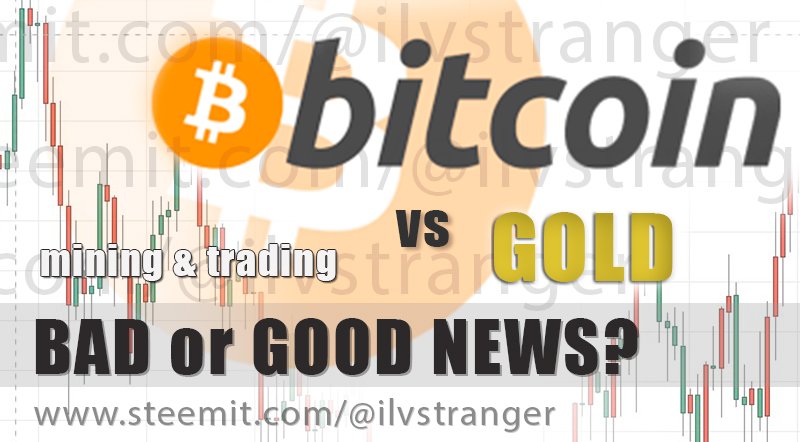 Bitcoin Vs Gold Mining Markets Where Is The Price Going Today - 