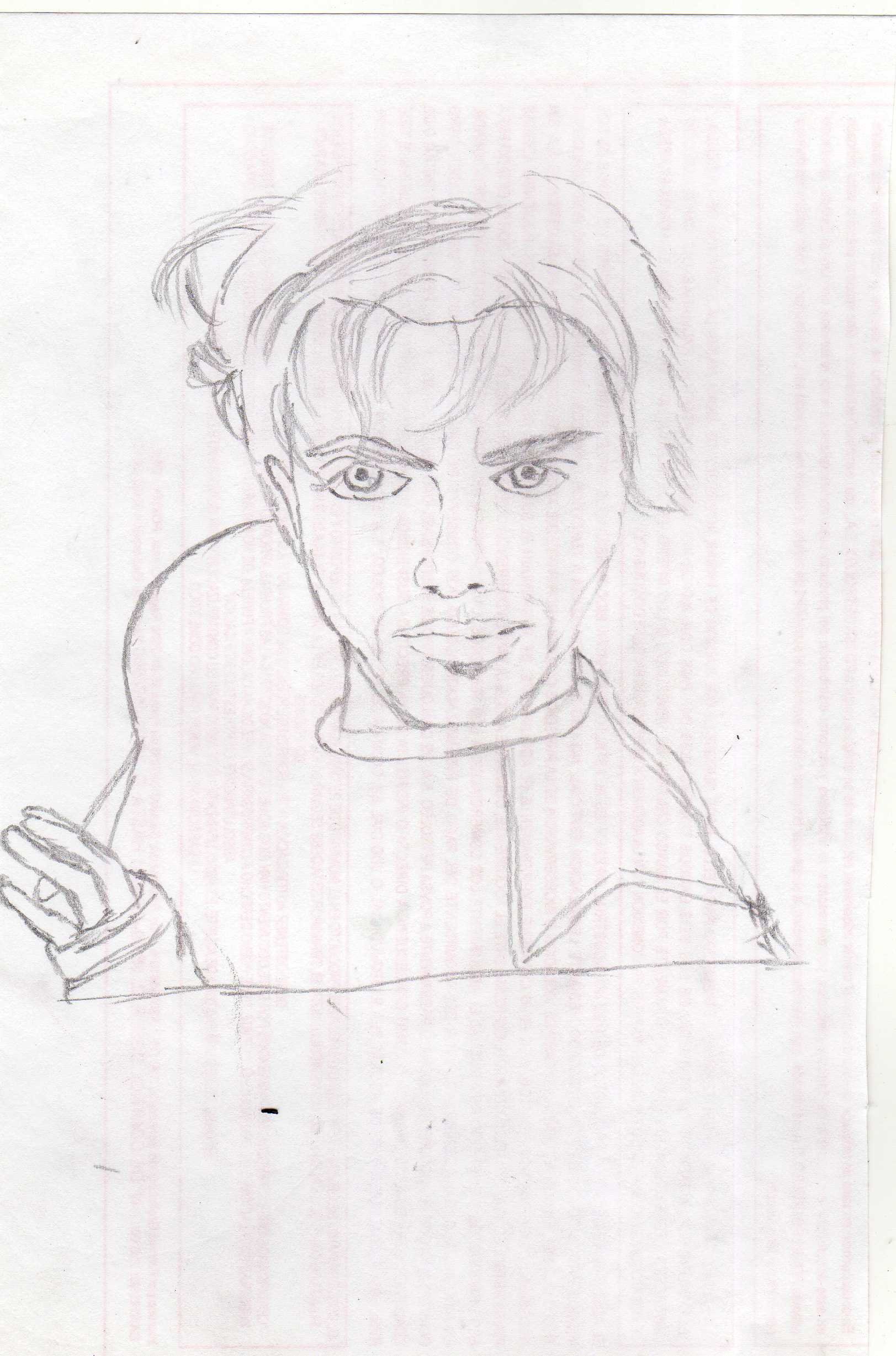 Drawing Sketch Practice Pietro Maximoff Alias Quicksilver Avengers Age Of Ultron Steemkr