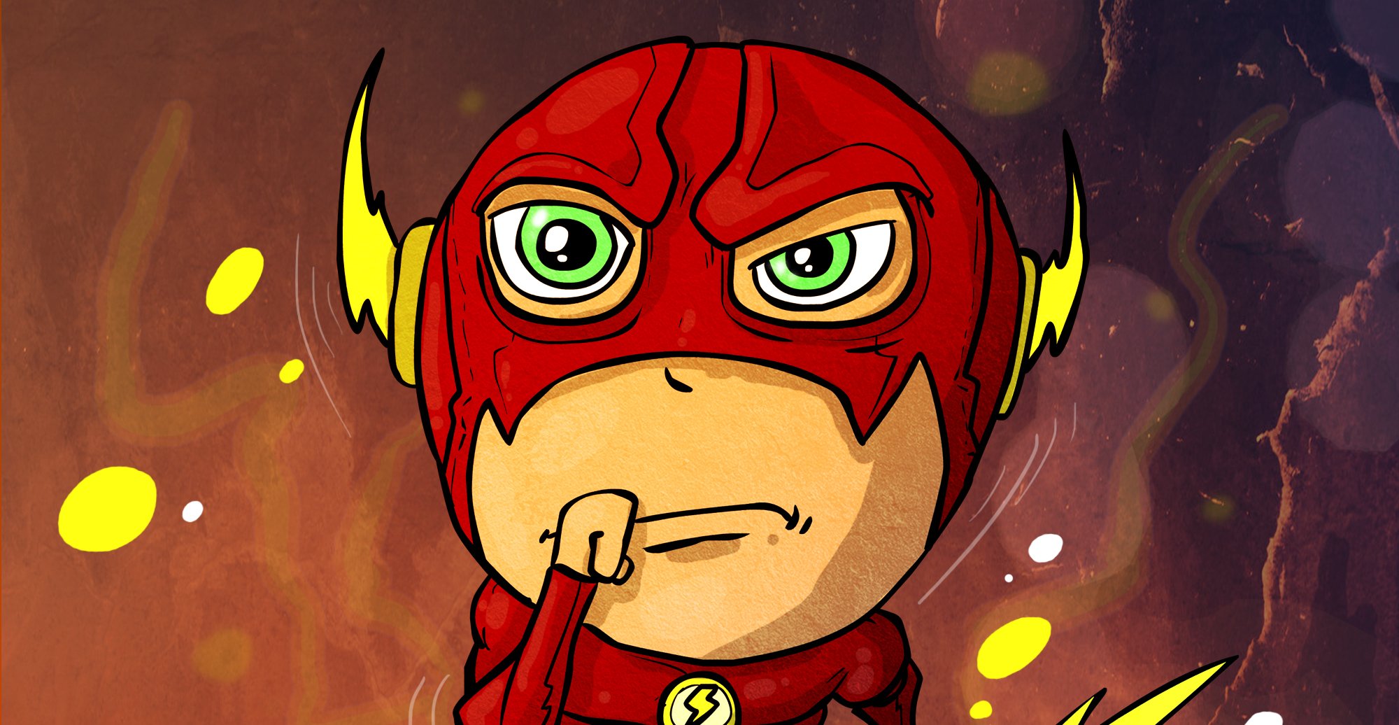 Drawing The Flash In Flash Chibi Caricature First Try With Steps Steemkr
