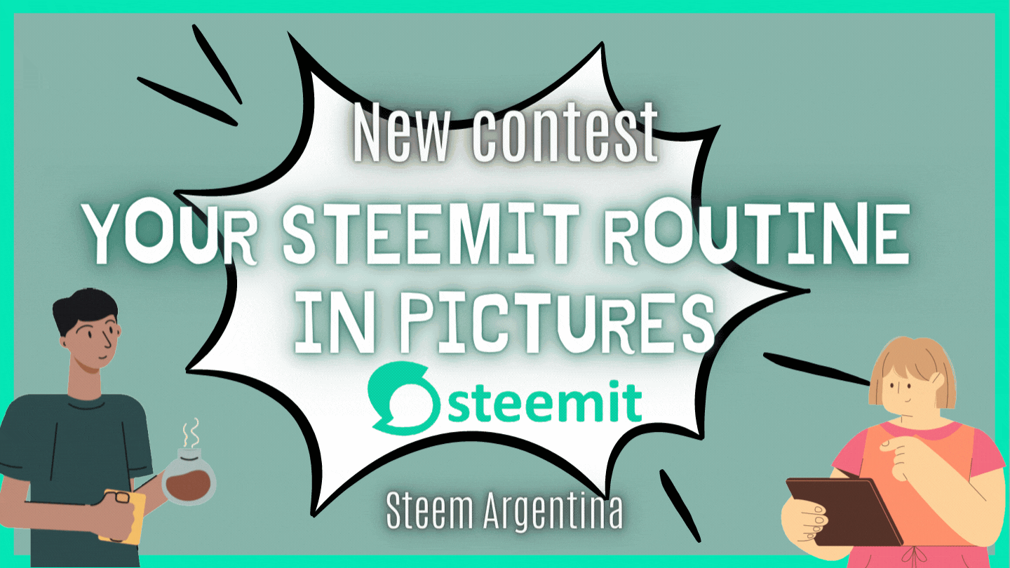 YOUR STEEMIT ROUTINE IN PICTURES.gif