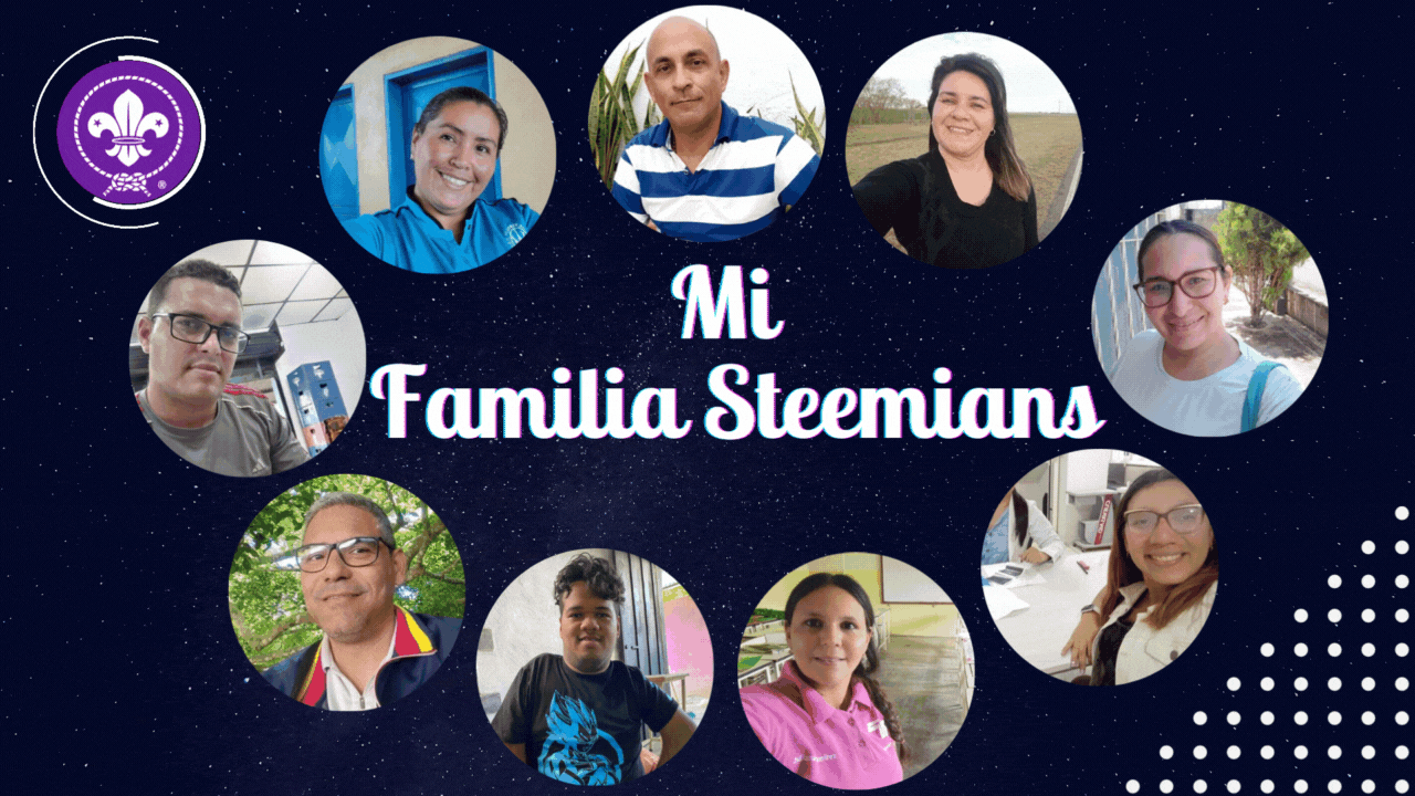 Mi Familia Steemians (4).gif