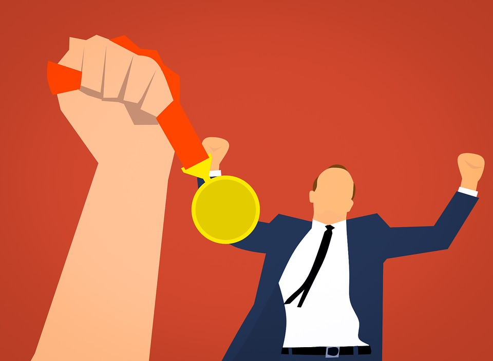 winner, medal, achievement