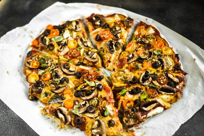 Extra Saucy Veggie Lover's Pizza -5.jpg
