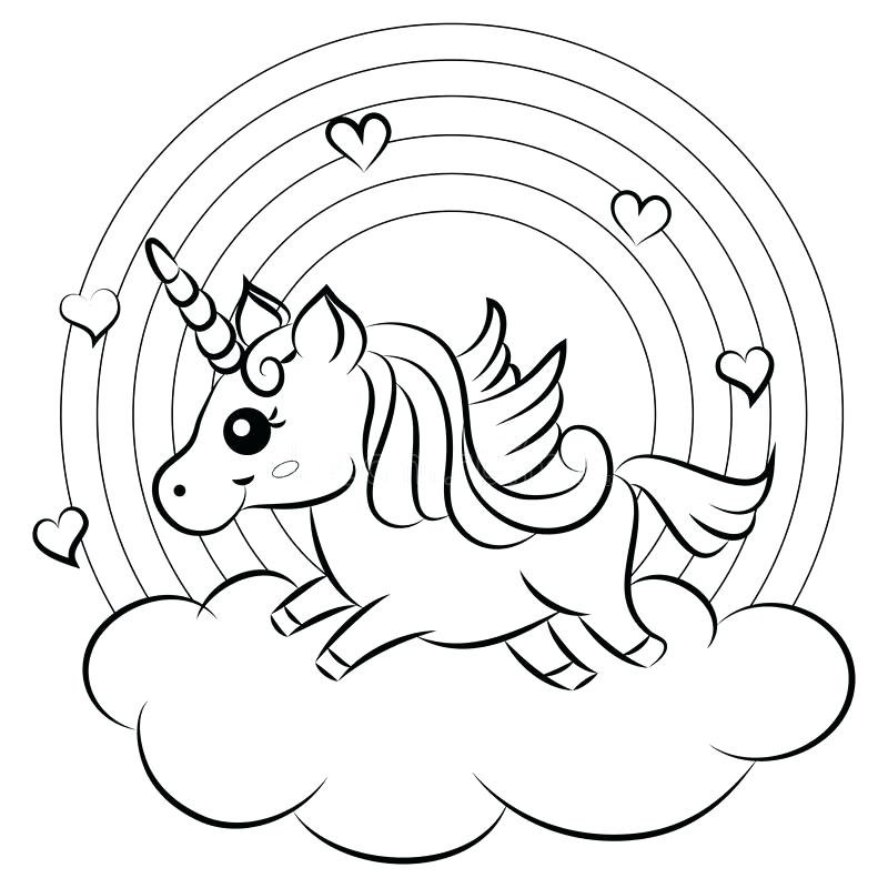 Kids Unicorn Drawings For Girls