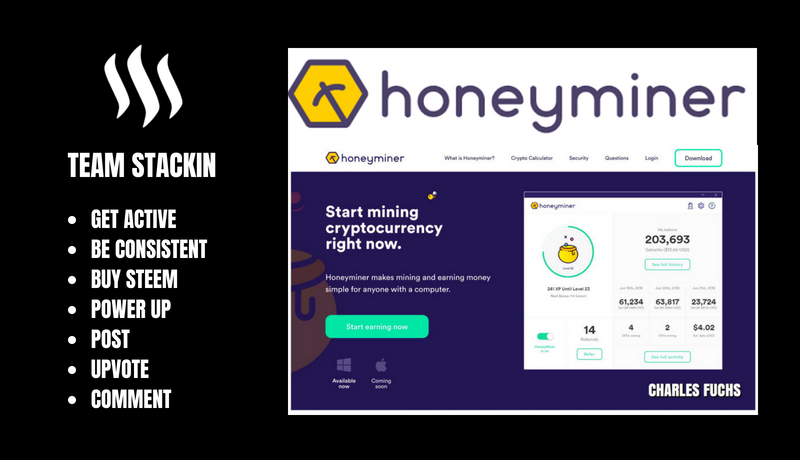 Honeyminer Earn Free Bitcoin Mining On Your Computer!    - 