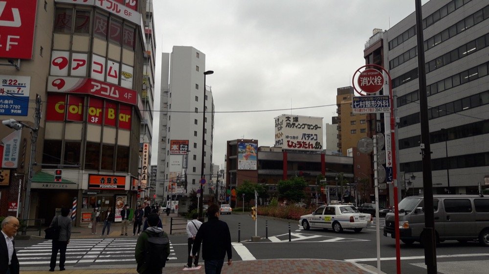 A Walk in a Street of Tokyo, Japan!