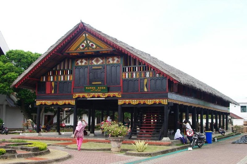 Rumah Adat Aceh krong Bade Rumoh Aceh  Steemkr