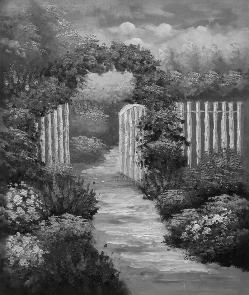 White picket fence grey scale.jpg