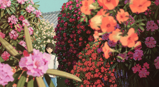 Anime Rain Aesthetic Garden GIF  GIFDBcom