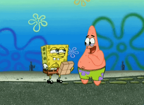spongebob patrick whoo hoo yeah.gif