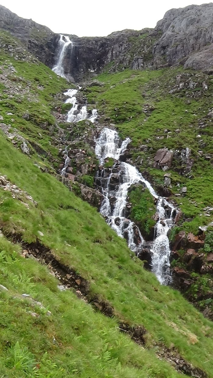 59 Lovely white waterfall on green background.jpg