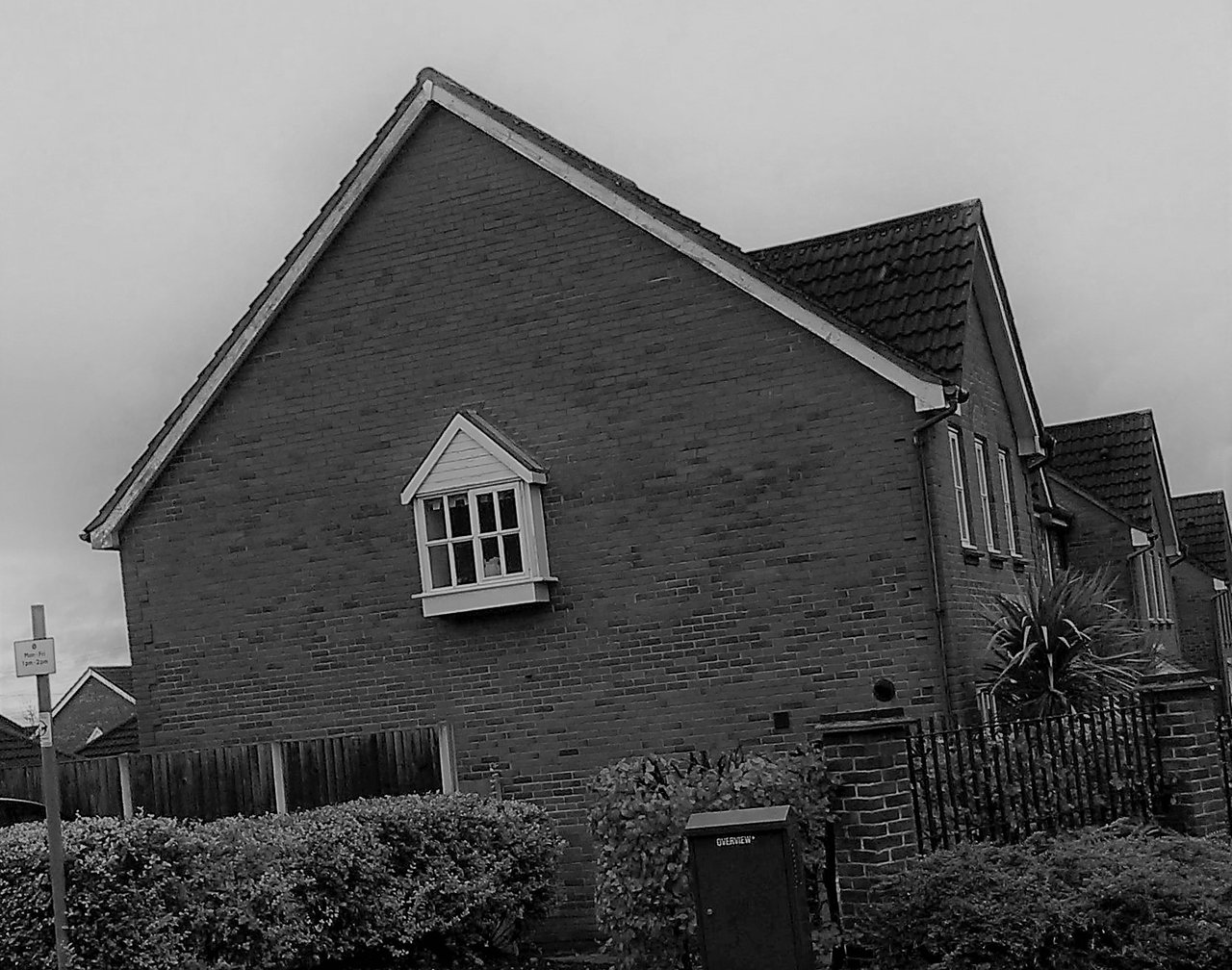 English Housing Photography, Gray Windowed B&W English Corner Housing , December 12 2016.jpg