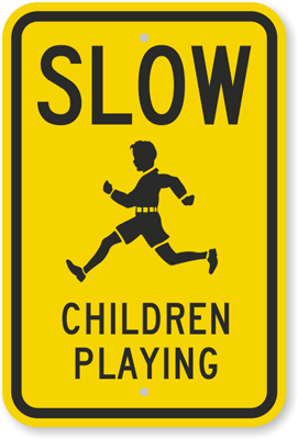 Slow-Children-Playing-Sign-K-5195.gif