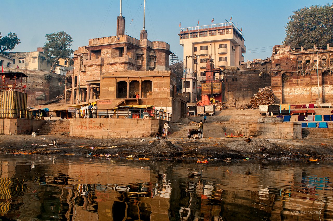 Varanasi Cremation Fires - Ganges (original cinemagraph) — Steemit