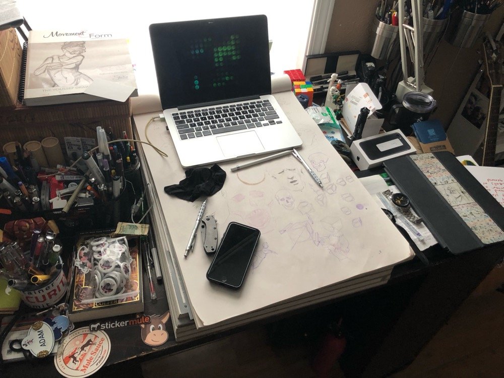 Messy Desk