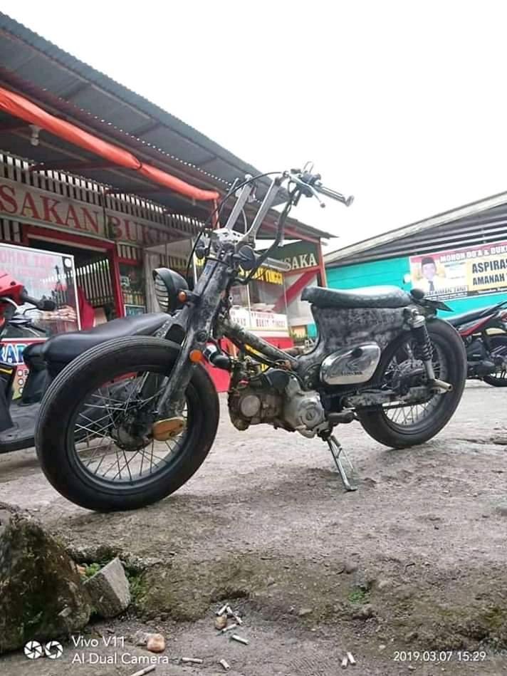 Foto Motor C70  Modifikasi 