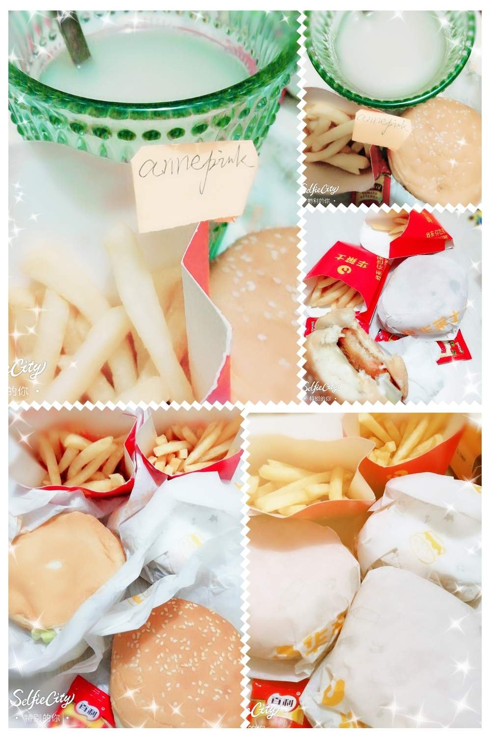 华莱士鸡肉🍔🍟奶茶🍵