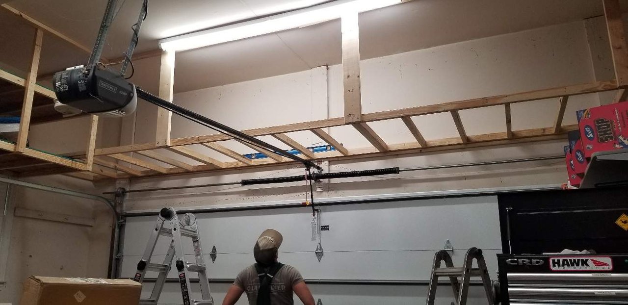 Adding More Storage Space To The Garage Steempeak
