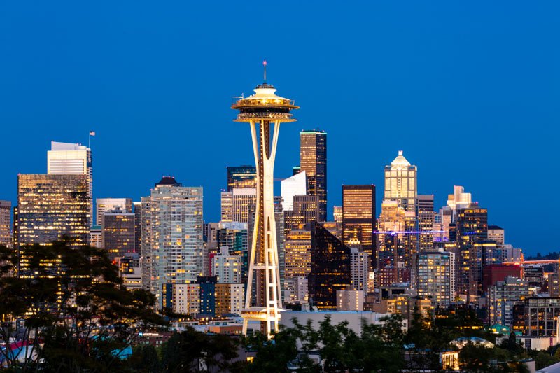 kerry park night photography