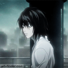 Death Note Gif – Ryuzaki, L – Listening Reaction 2 — Steemit
