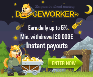 DogeWorker.io - Dogecoin cloud mining