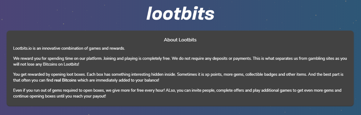 Join Free Earn Lootbits Bitcoin Loot Boxes - 