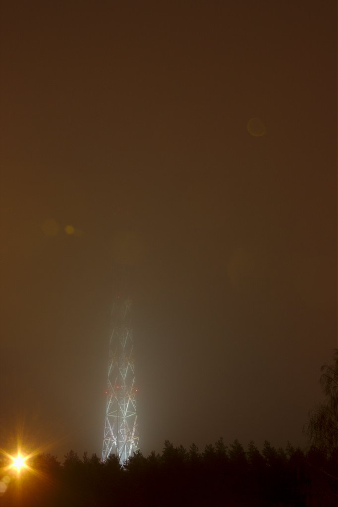 Lahti Radio Tower in Fog (217/365)